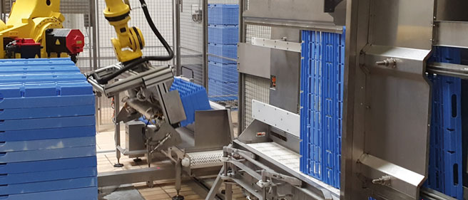 ROBOTERBAUSÄTZE FÜR DEN WASCHMASCHINENAUSLASS