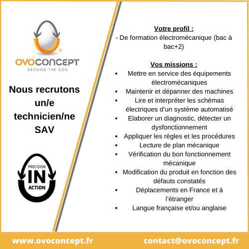 Ovoconcept recrute !